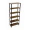 Alaterre Furniture Pomona 70"H 5-Shelf Metal and Solid Wood Bookcase AMBA0820 - alternate 6